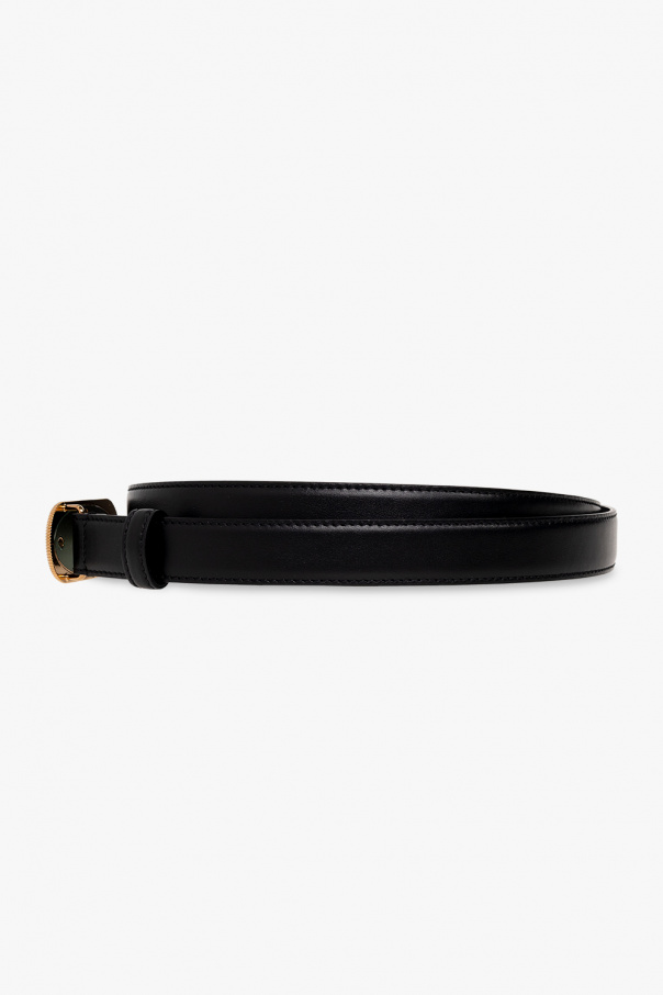 Versace BLACK Belt with logo