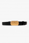 Versace BLACK Belt with logo