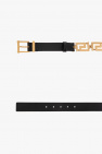 Versace BLACK Leather waist belt
