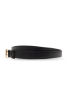 Versace BLACK Leather belt