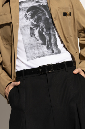 Leather belt od Versace