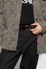 Versace BLACK Belt with logo