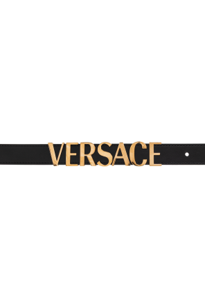 Versace Skórzany pasek.