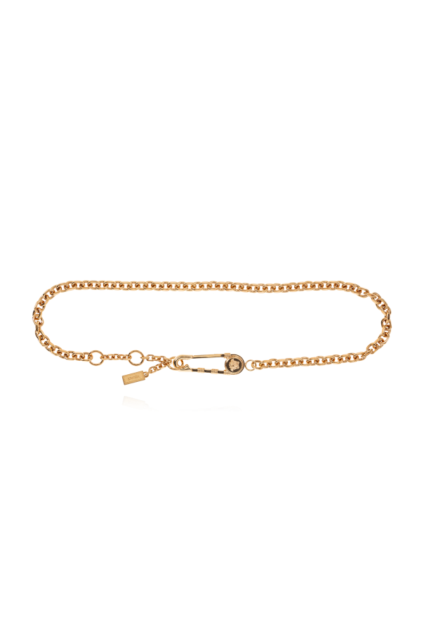 Belt with Medusa head motif od Versace