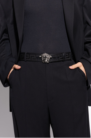 Belt with a characteristic greek pattern od Versace