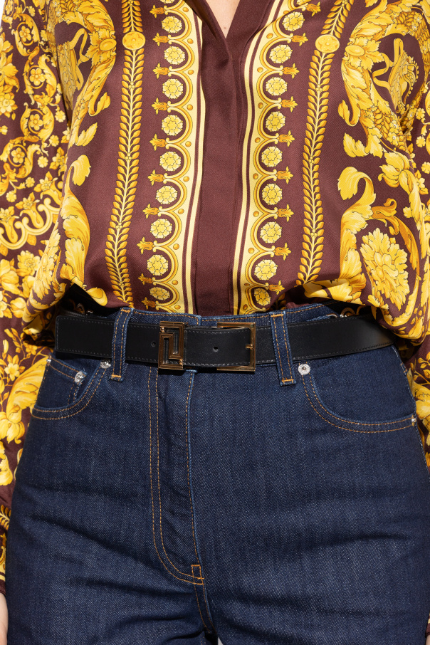 Versace Skórzany pasek