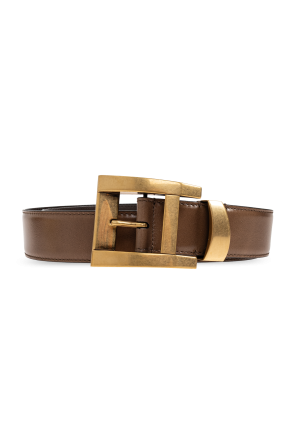 Leather belt