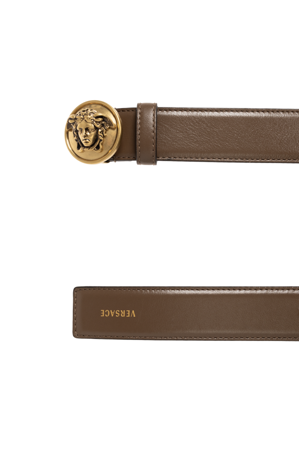 Versace Cinturón de cuero