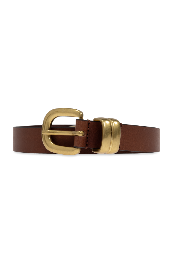 By Malene Birger Leather belt Zoilo