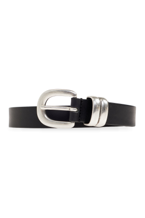 Leather belt `Zoilo`