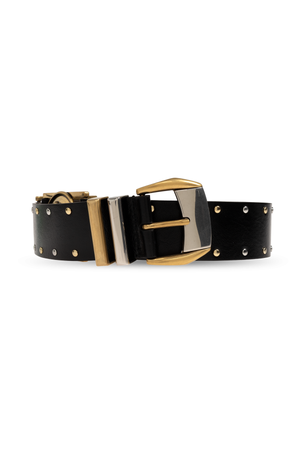 Leather belt with studs od Versace