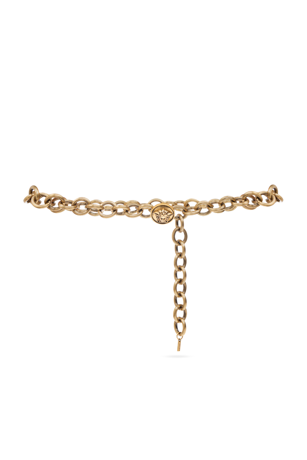 Brass waist belt od Versace