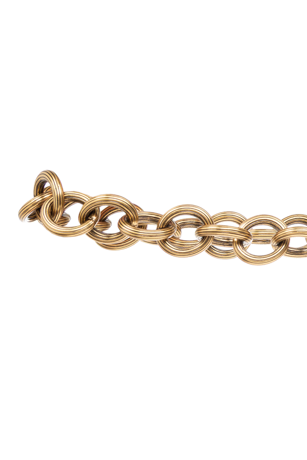 Versace Cinto de cintura em latão