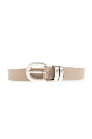 Leather belt `Zoilo`