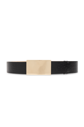 Leather belt