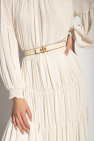 Tory Burch cream Leather belt