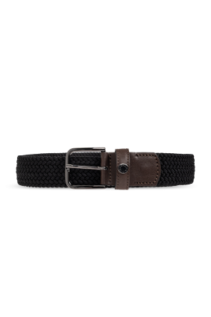 Belt with logo