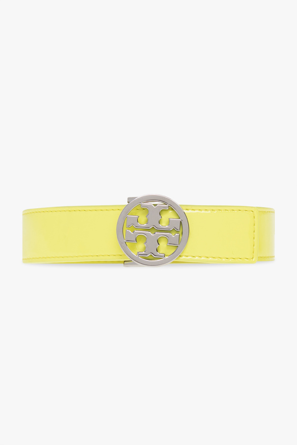 Tory Burch neon Belt in patent leather