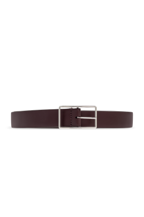 Leather belt