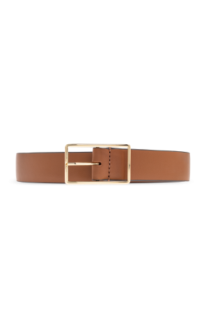 Leather belt