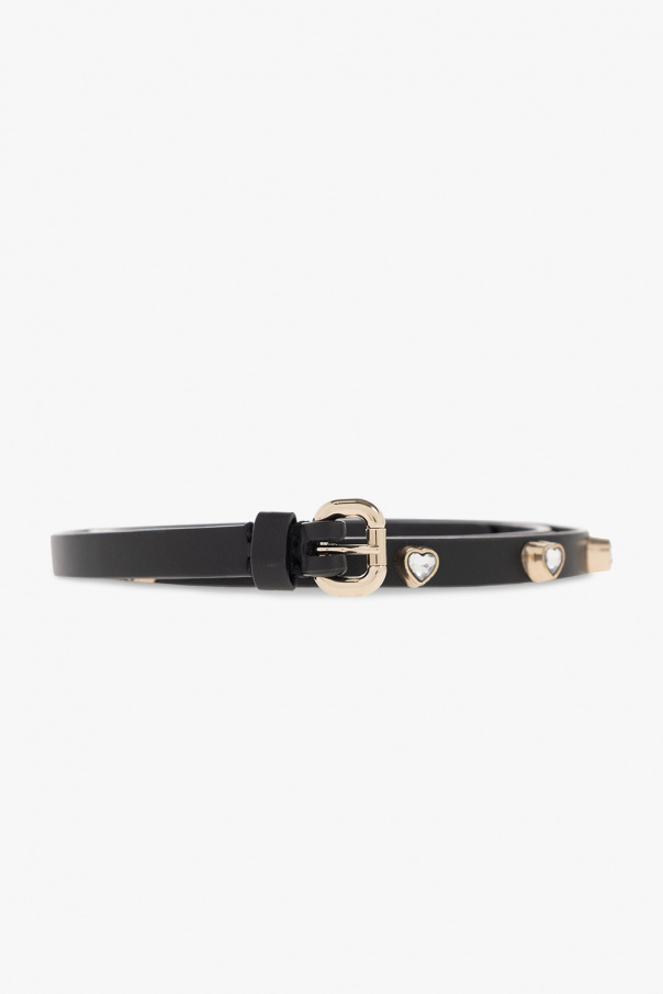 Red Valentino Pascal Leather belt
