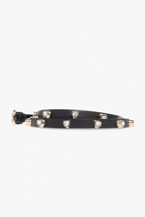 Red Valentino Pascal Leather belt
