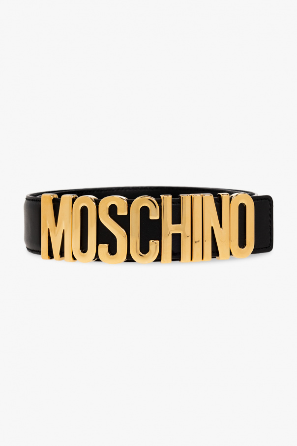 Moschino MOSCHINO BELT WITH LOGO