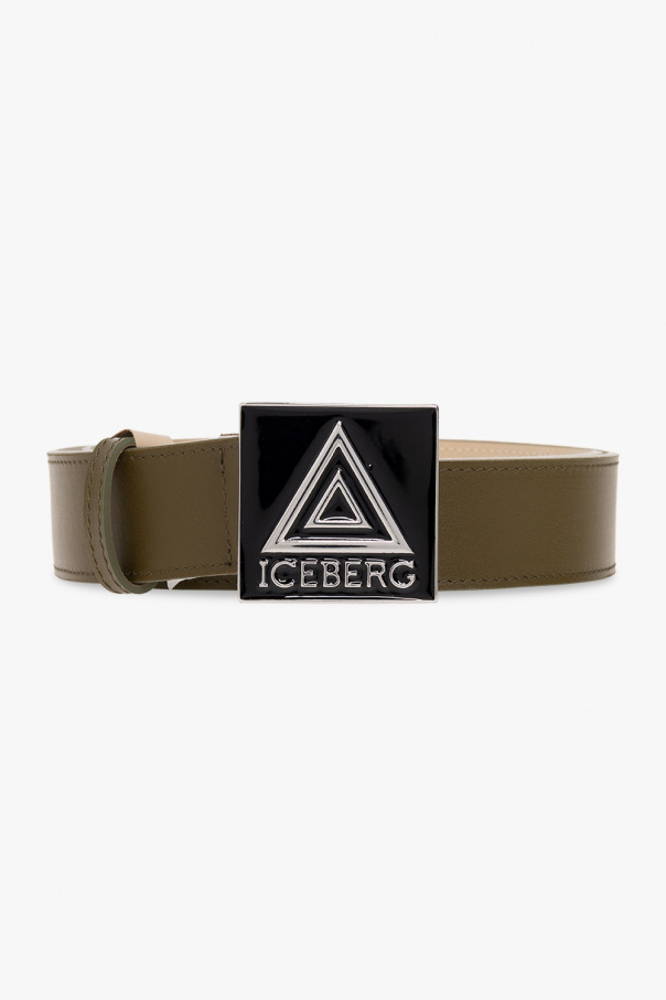 Iceberg Leather belt