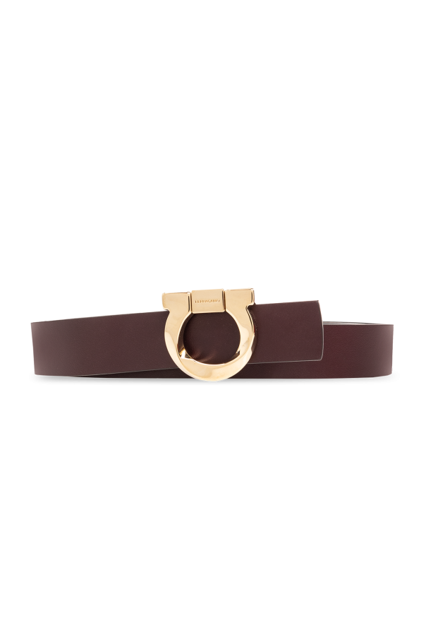 FERRAGAMO Reversible belt with logo