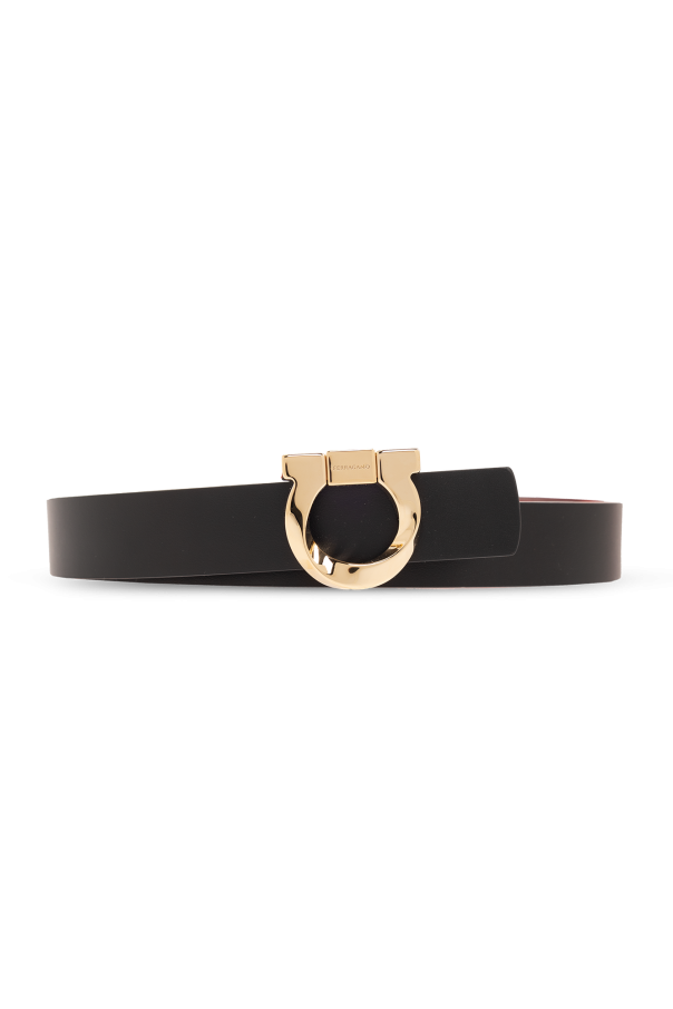 Reversible ‘Donna’ belt with logo od FERRAGAMO