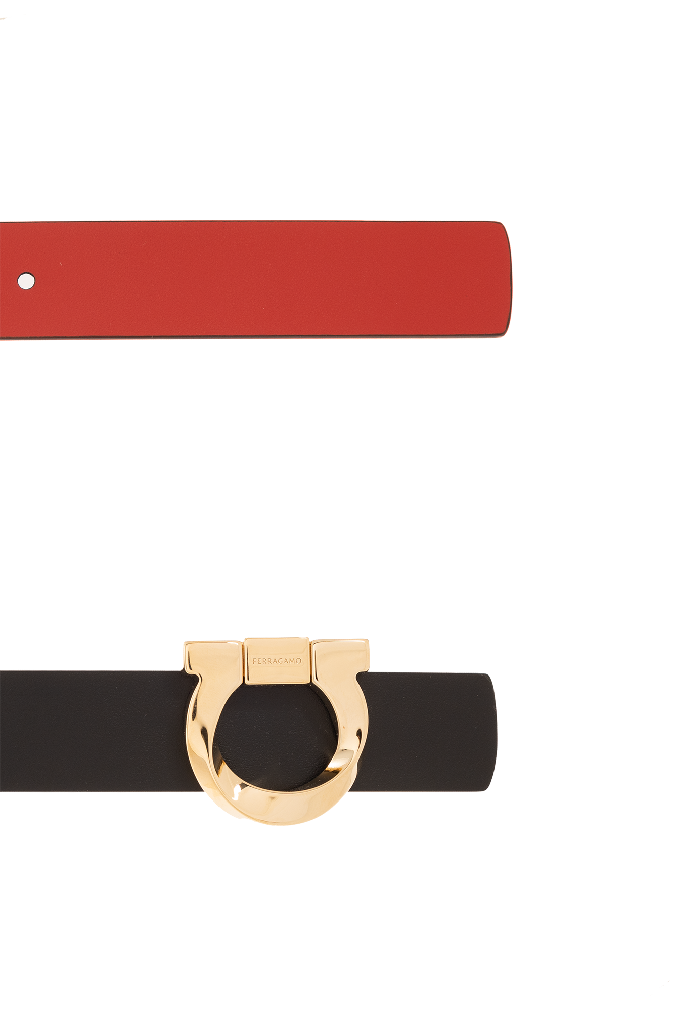 FERRAGAMO Reversible ‘Donna’ belt with logo