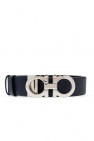 FERRAGAMO NAVY BLUE Reversible belt