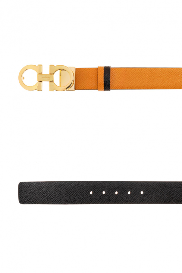 FERRAGAMO Reversible belt with logo