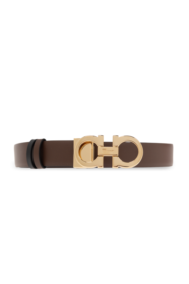 Brown Reversible belt FERRAGAMO - Vitkac GB