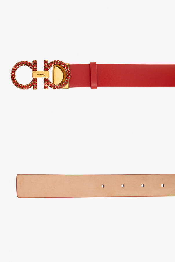 FERRAGAMO Belt with decorative buckle