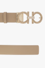 FERRAGAMO beige Leather belt