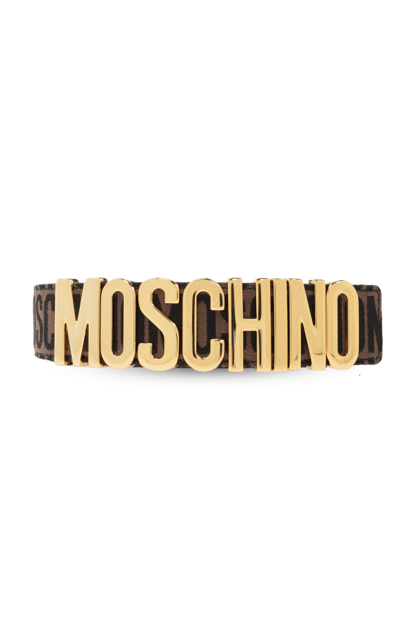 Moschino Pasek z logo