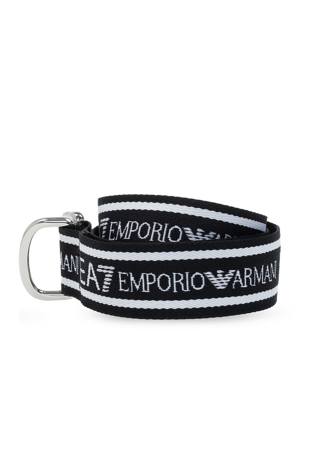 IetpShops | Sandálias Armani jeans | EA7 Emporio Armani Patterned belt |  Men's Accessories