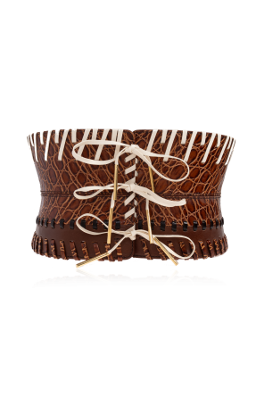 Leather waist belt od Dries Van Noten