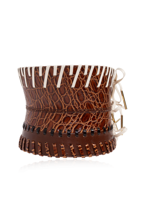 Dries Van Noten Leather waist belt