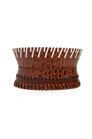 Dries Van Noten Leather waist belt