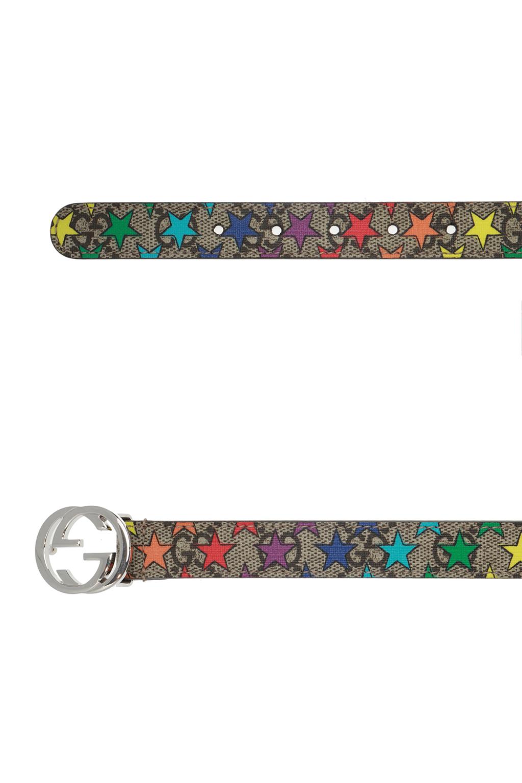 GG Supreme Canvas Belt in Multicoloured - Gucci