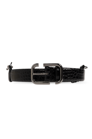 Leather belt