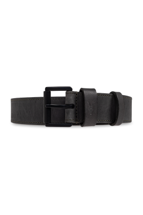 Leather belt