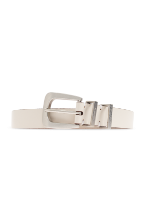 Leather belt