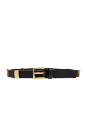 Leather belt