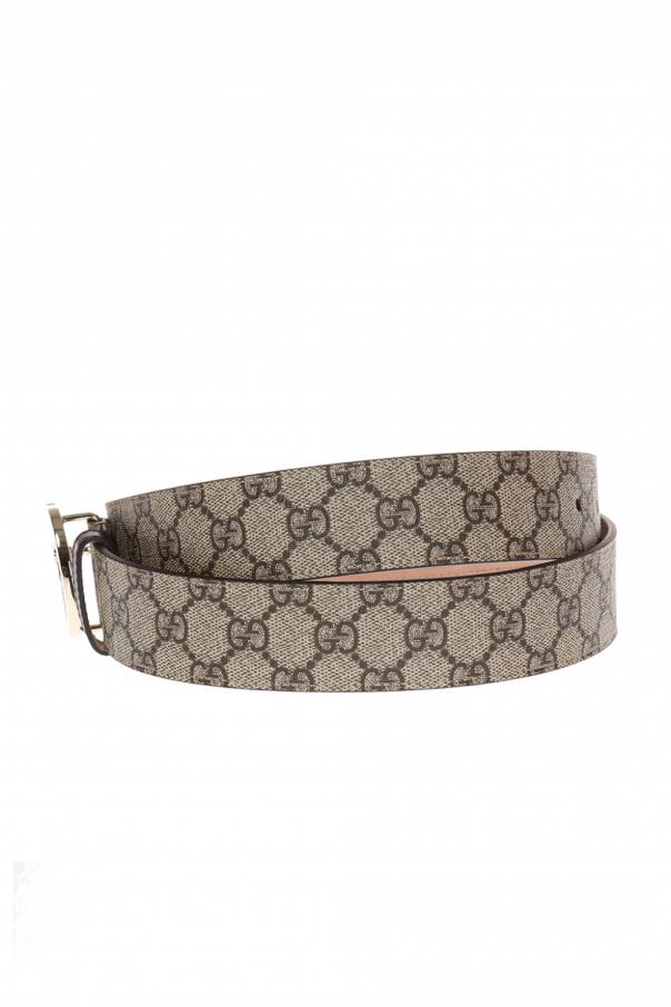 gucci counterfeits 'GG Supreme' canvas belt