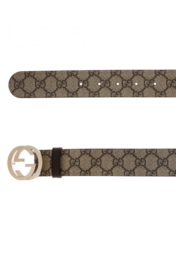 gucci counterfeits 'GG Supreme' canvas belt