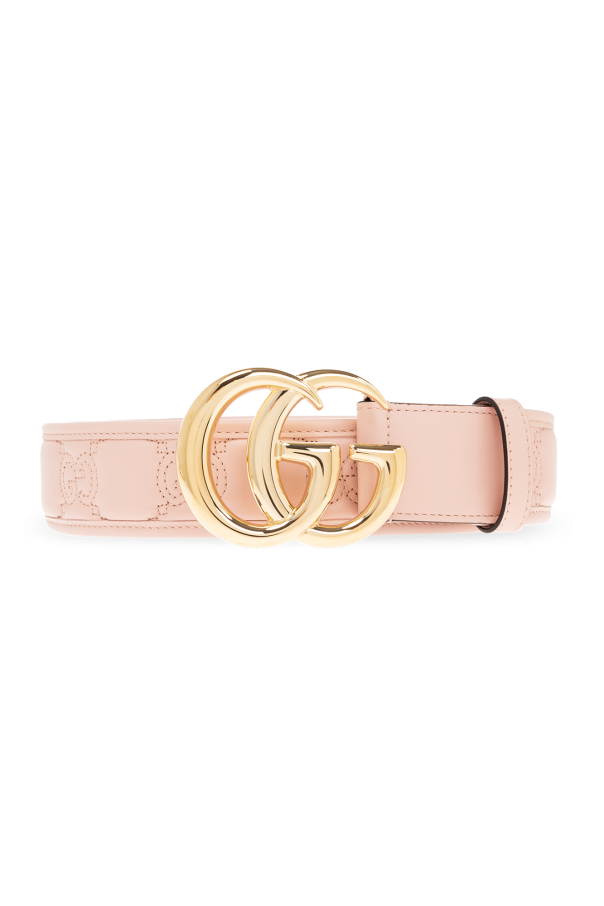 Gucci Bolso Quilted belt with logo