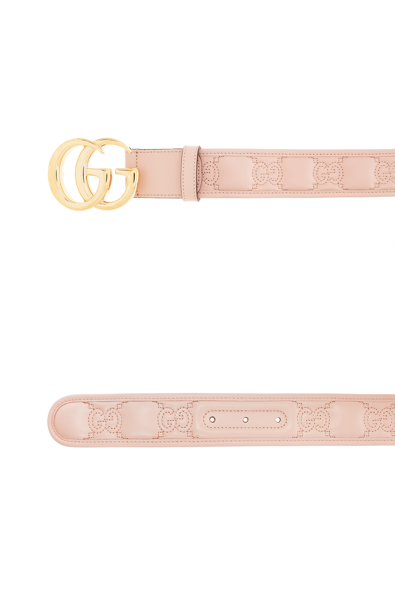 Gucci Quilted belt with logo